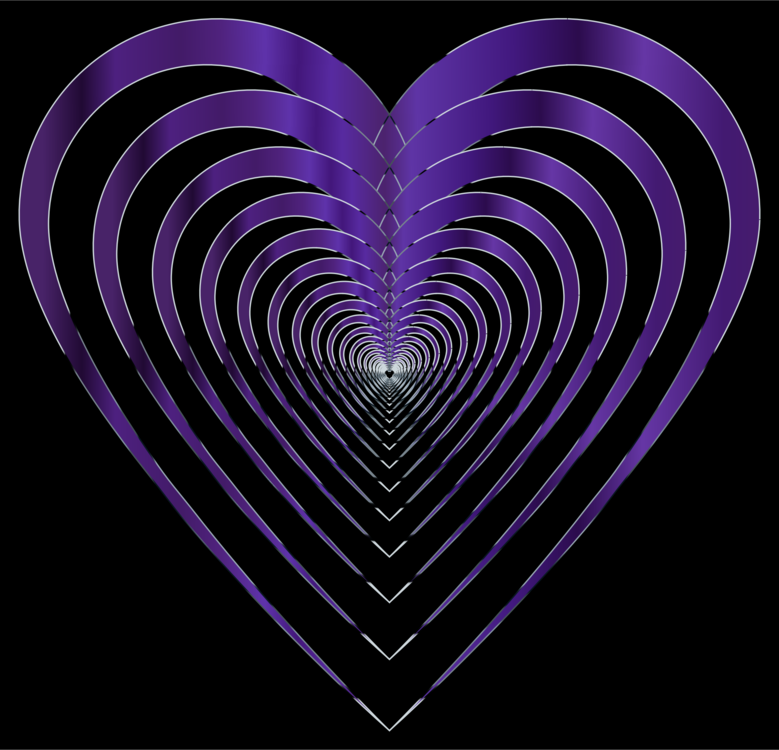 Heart,Symmetry,Purple