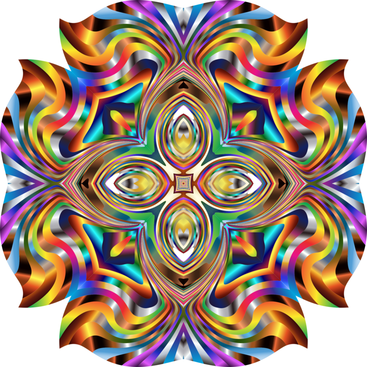 Symmetry,Fractal Art,Psychedelic Art