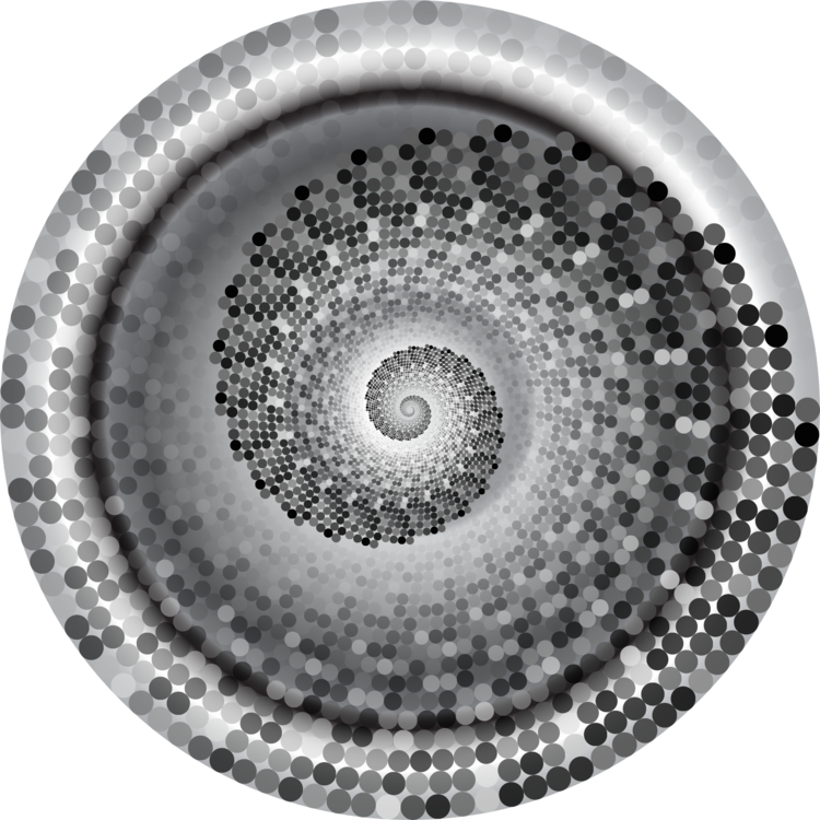 Plate,Monochrome Photography,Spiral