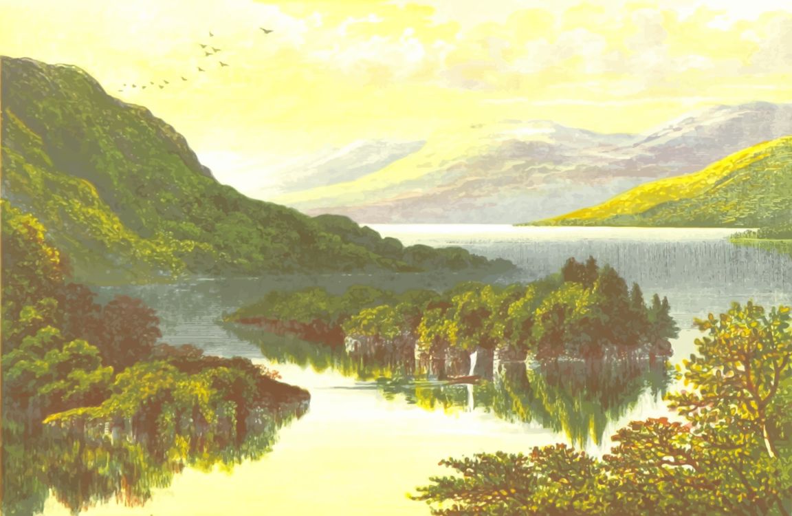 Meadow,Reservoir,Loch