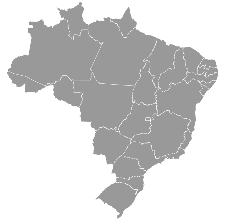 Map,Black And White,Brazil
