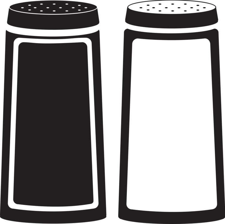 Drinkware,Black And White,Salt  Pepper Shakers