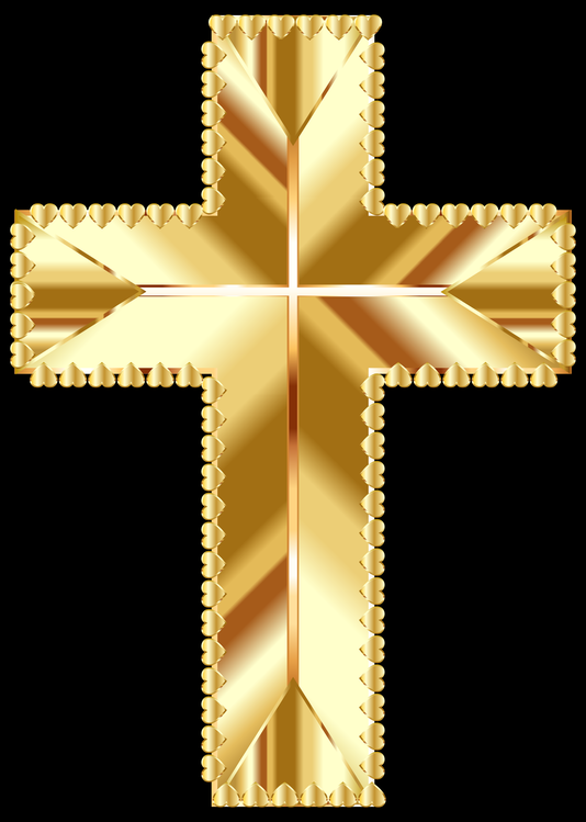 Gold,Symbol,Cross