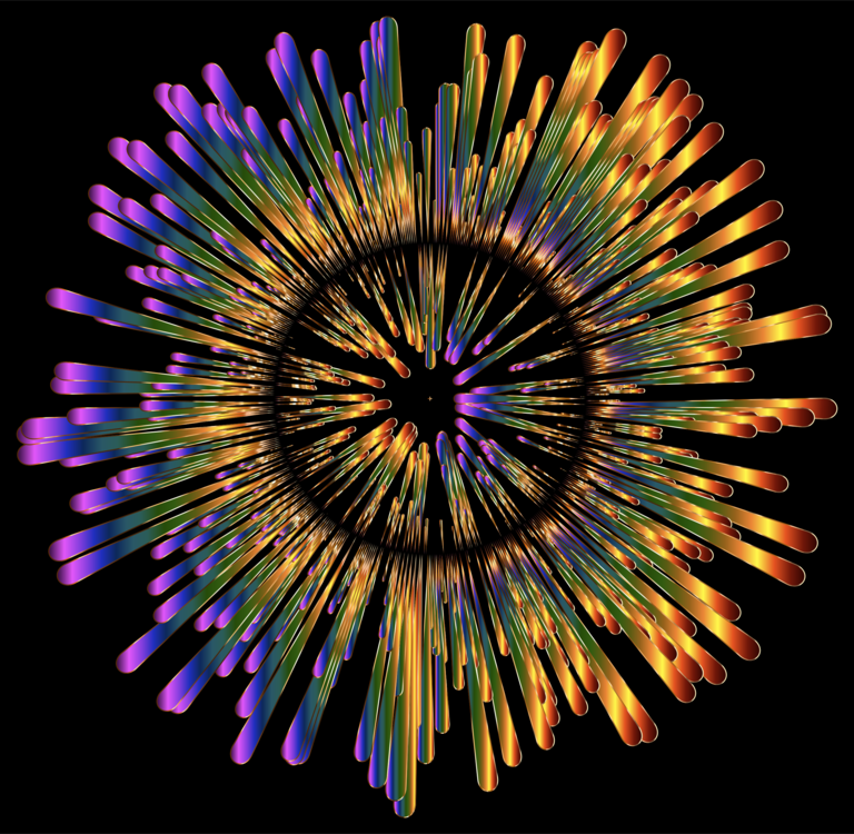 Symmetry,Purple,Fireworks