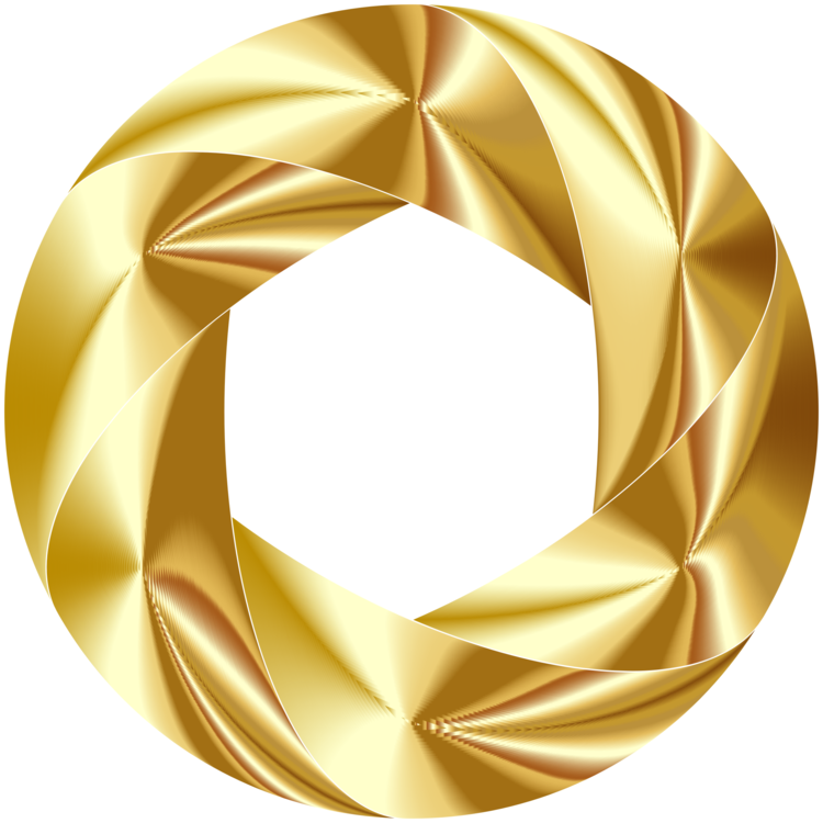 Gold,Line,Circle