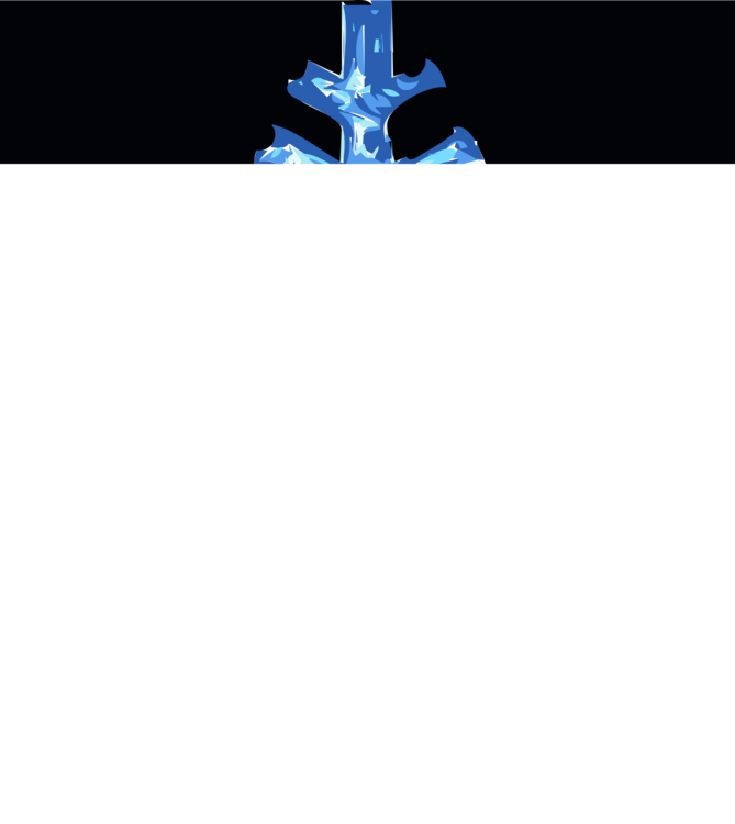 Symbol,Cross,Electric Blue