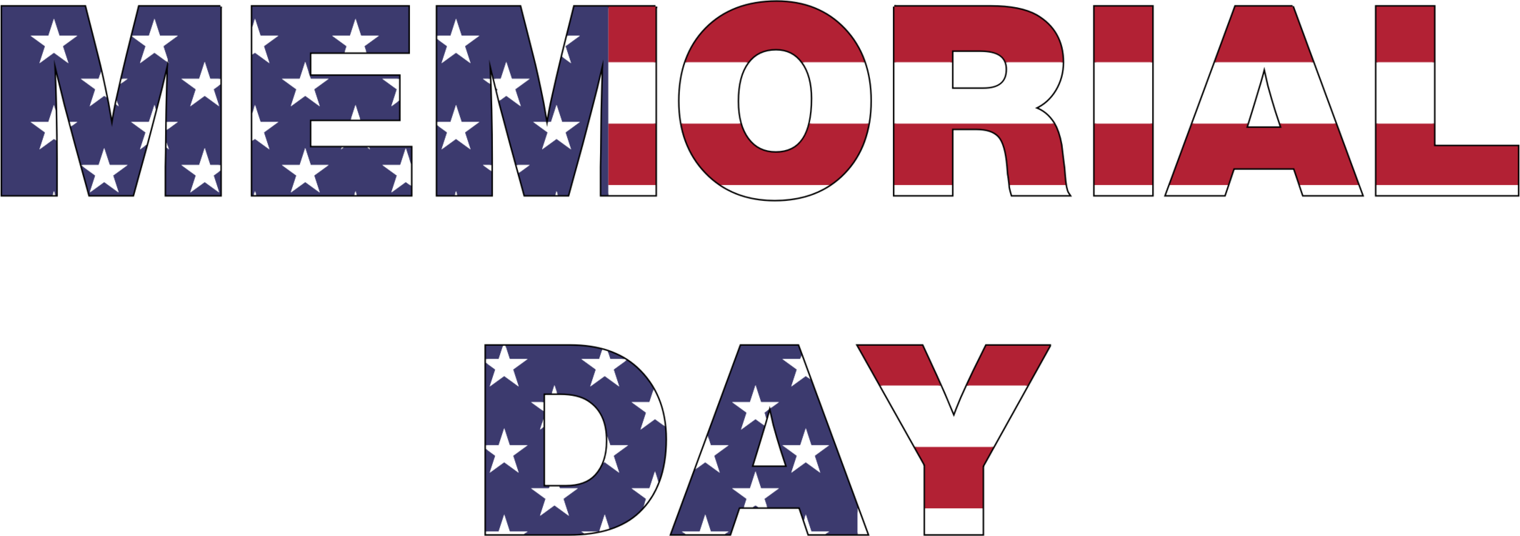 Memorial Day Clipart Png