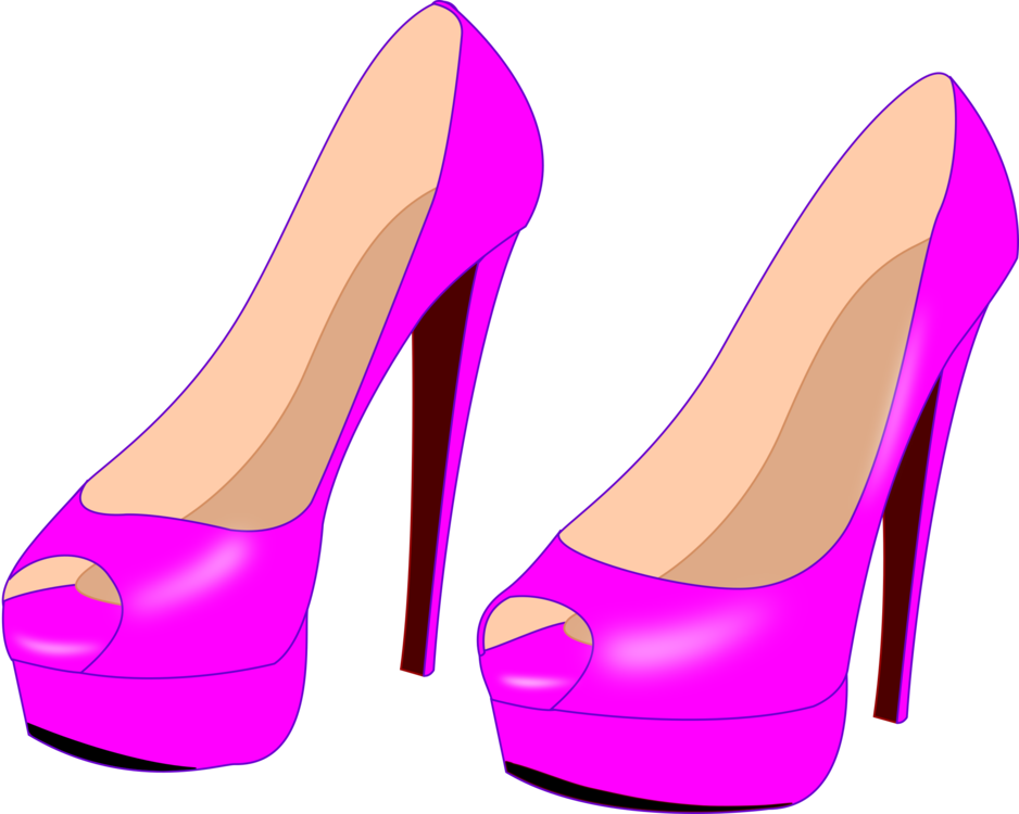 Pink,Purple,Walking Shoe