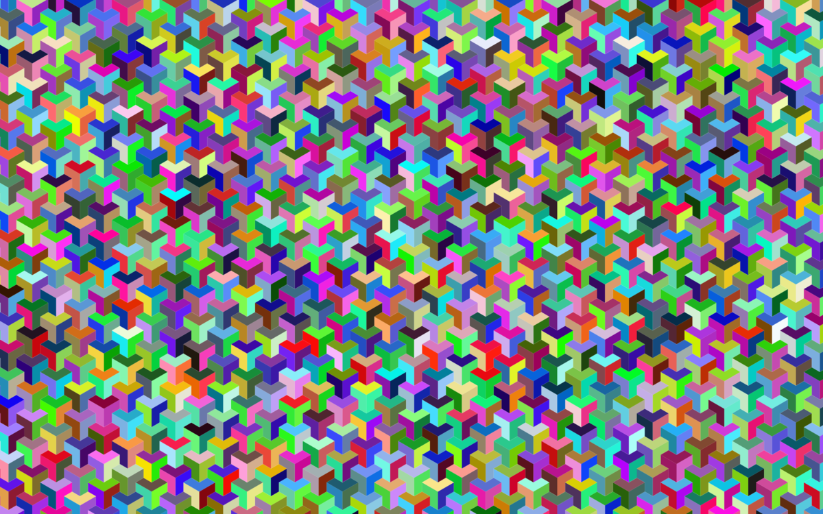 Confetti,Tessellation,Desktop Wallpaper