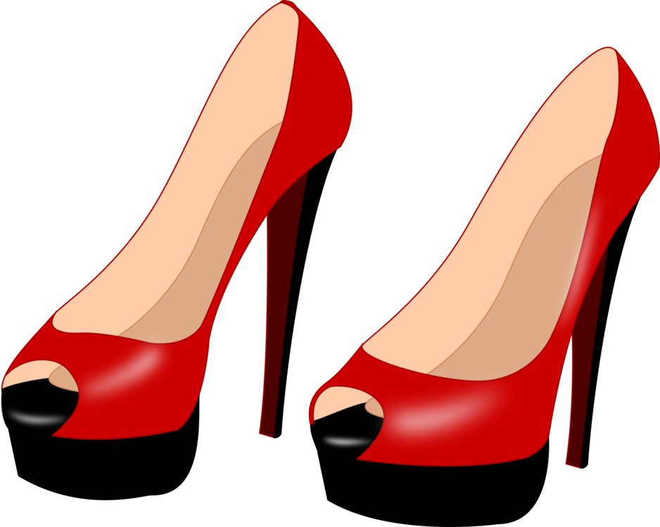 Peach,Red,Shoe PNG Clipart - Royalty Free SVG / PNG
