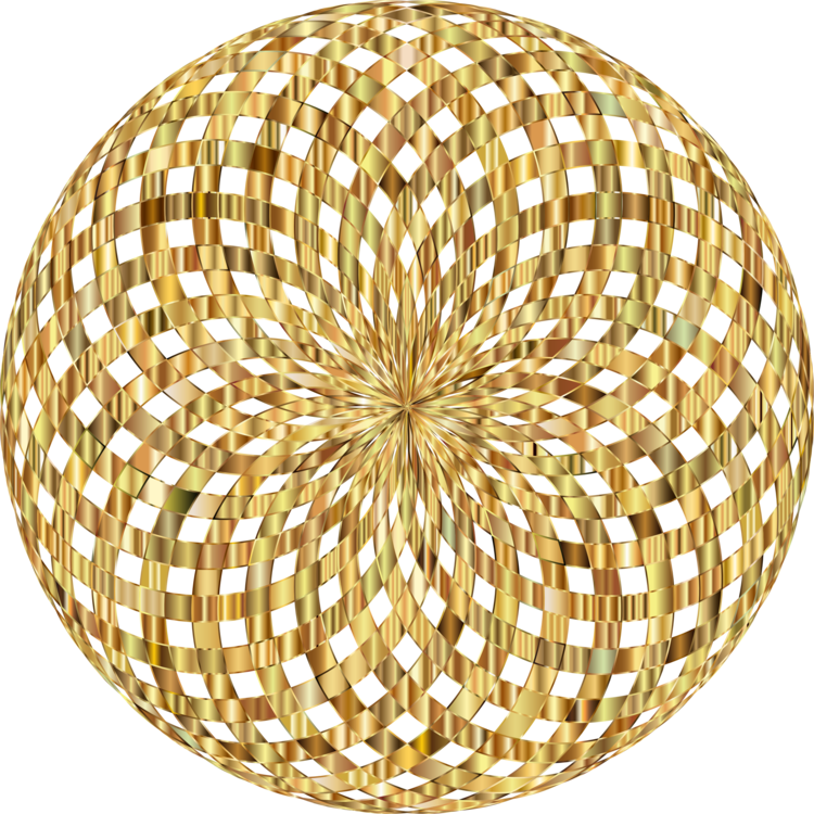 Sphere,Circle,Gold