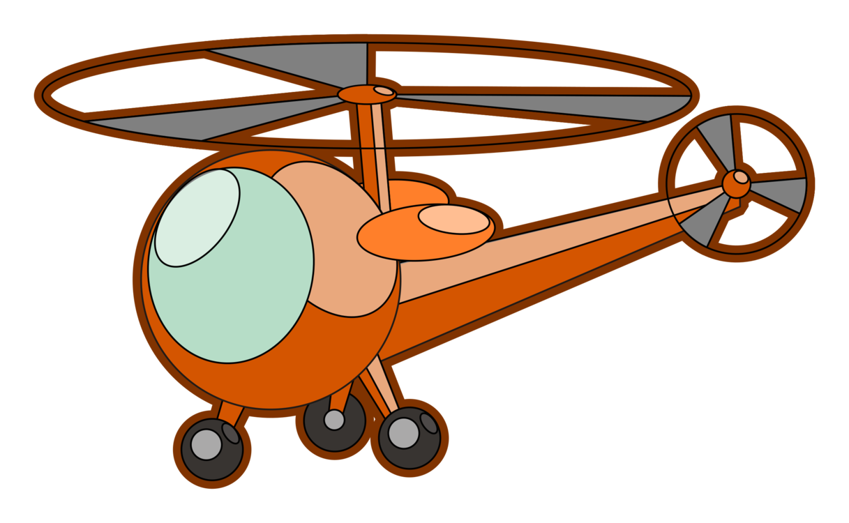 Propeller,Vehicle,Orange