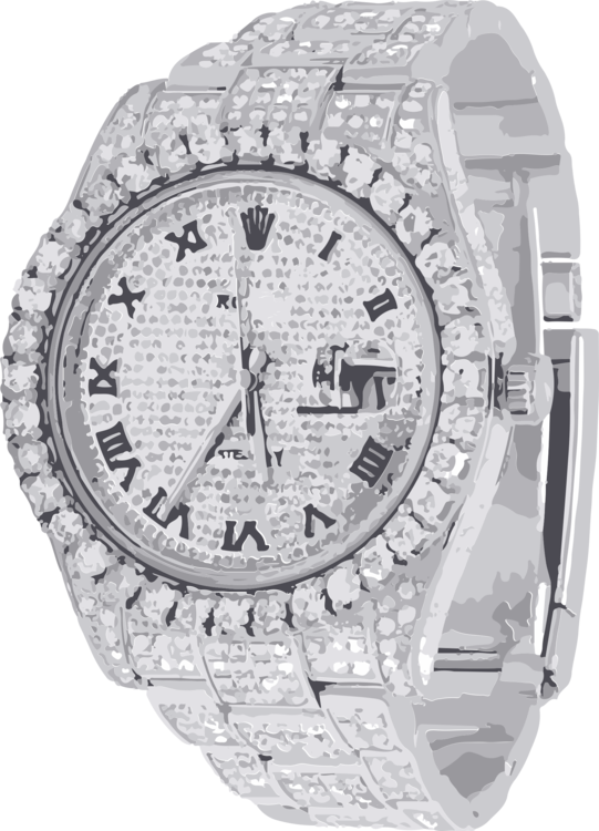 Watch Accessory,Platinum,Bling Bling