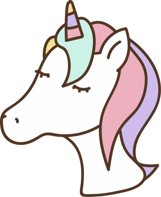 Clipart Cute Unicorn Head