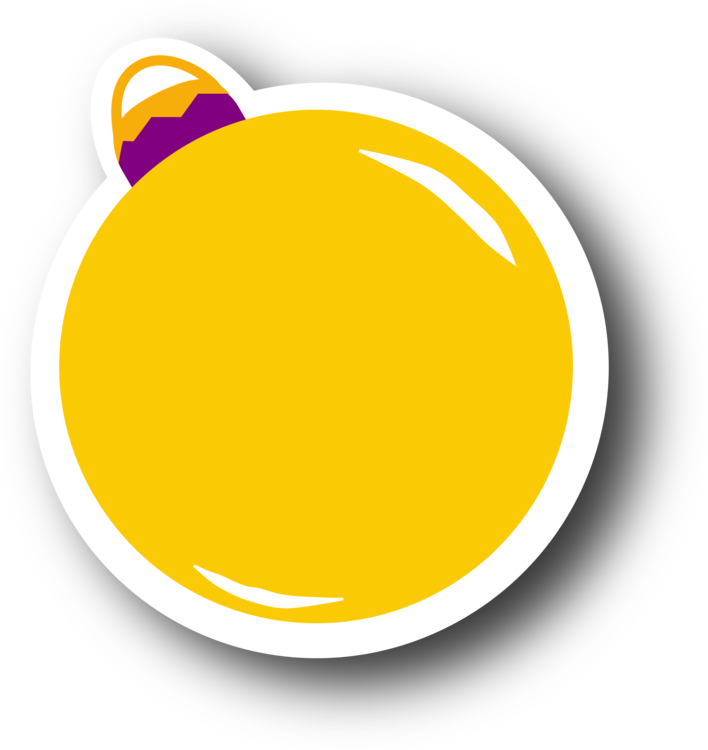 Yellow,Circle,Sticker