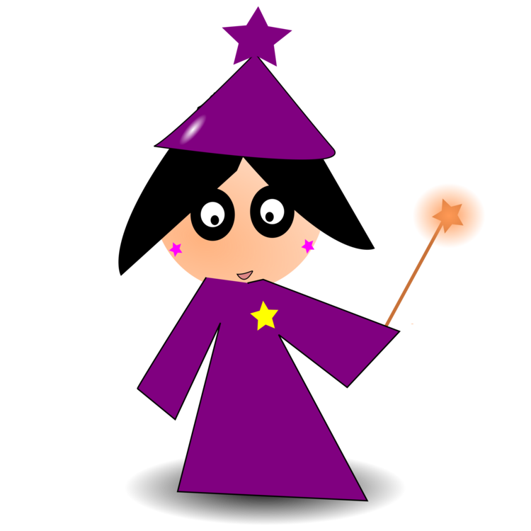 Wand,Purple,Party Hat
