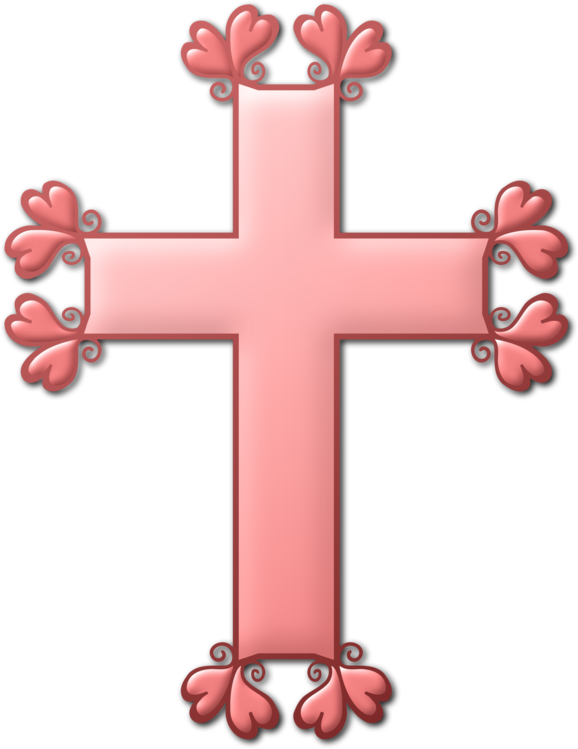 Pink,Symbol,Cross