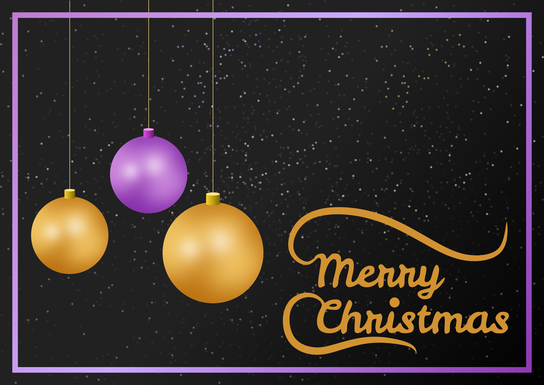 Christmas Ornament,Space,Purple