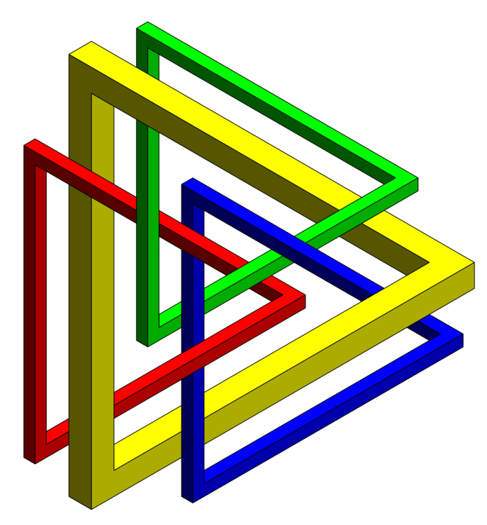 Line,Parallel,Penrose Triangle
