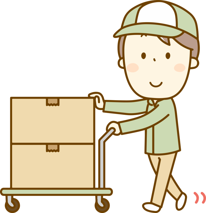 Package Delivery,Child,Cartoon