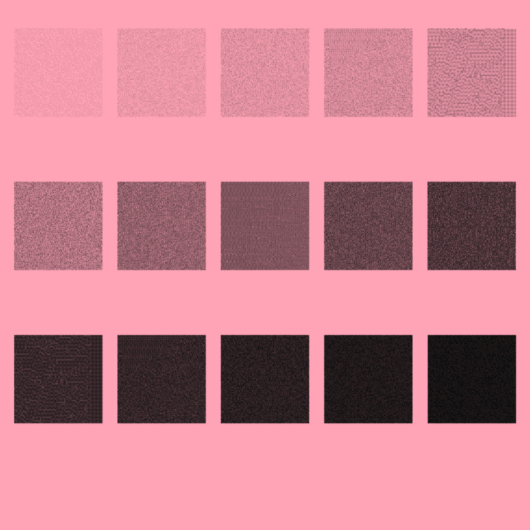 Pink,Square,Tints And Shades