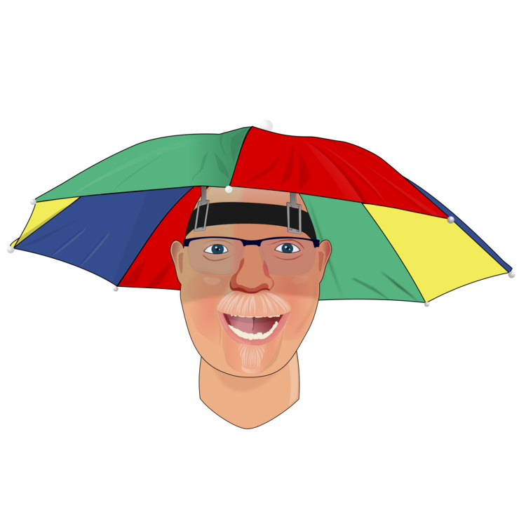 Umbrella,Cap,Cartoon