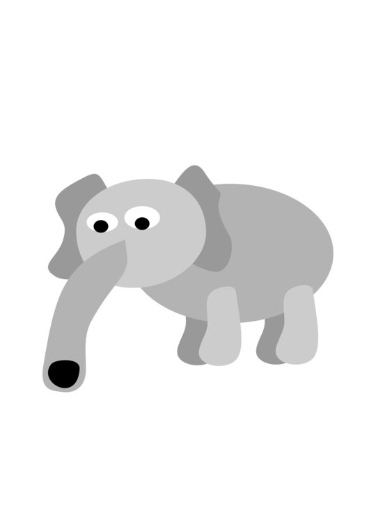 Cartoon,Tapir,Animal Figure