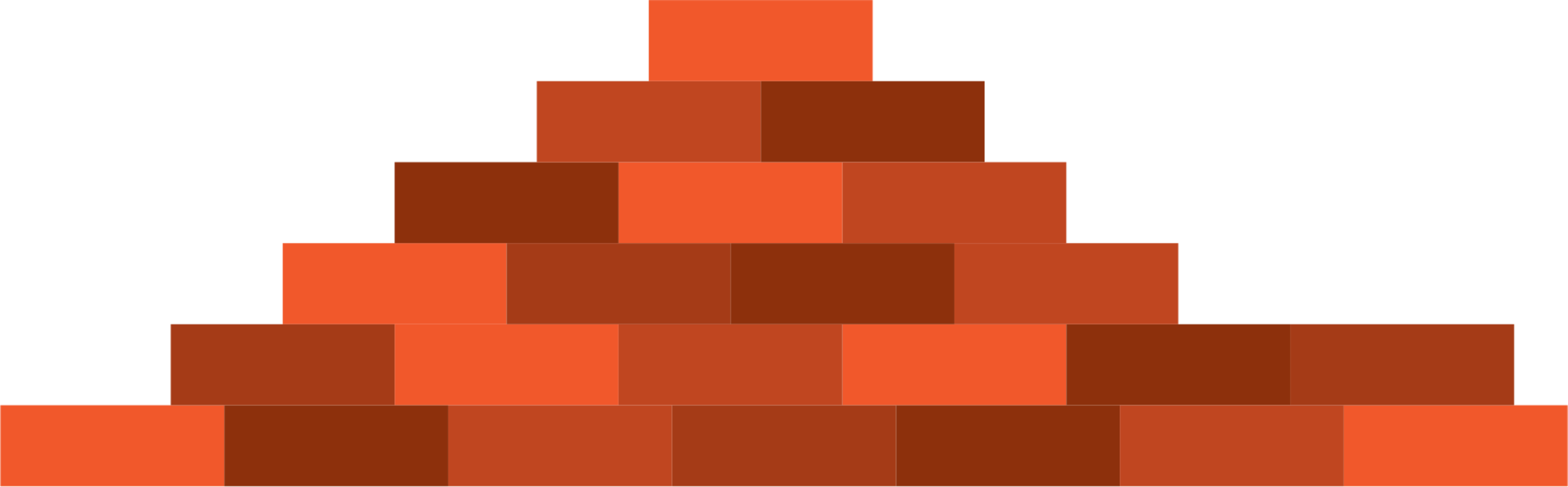Orange,Brick,Square