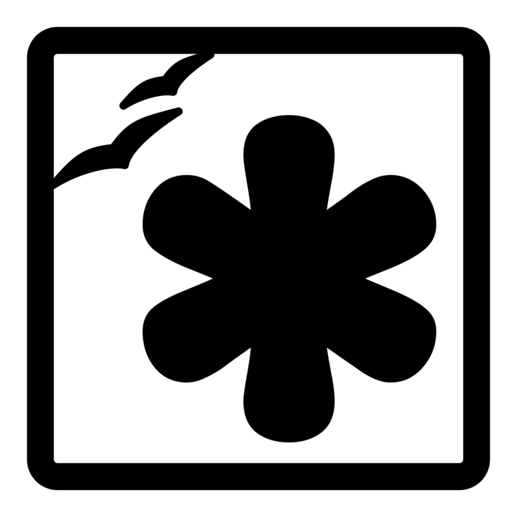 Blackandwhite,Symbol,Plant