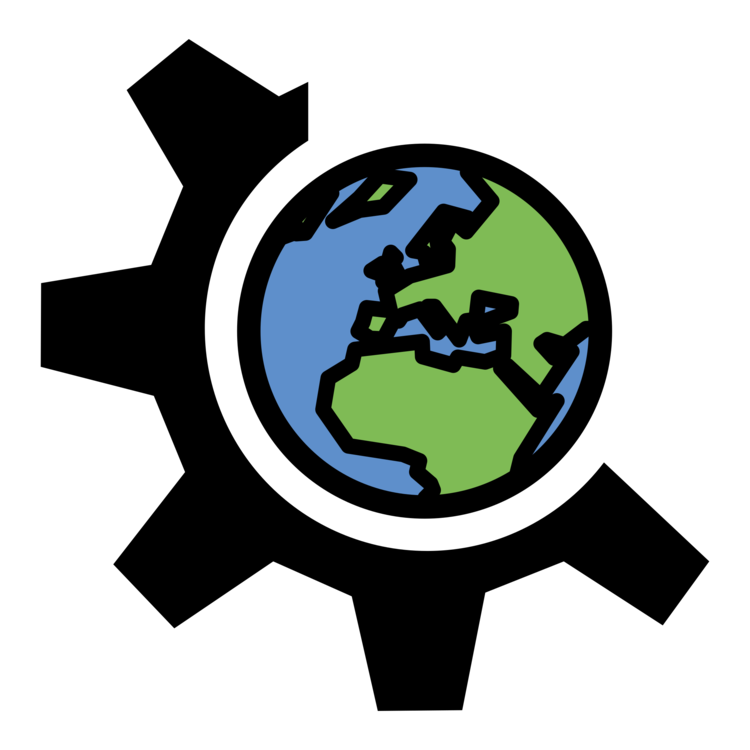 Recycling,Emblem,Globe