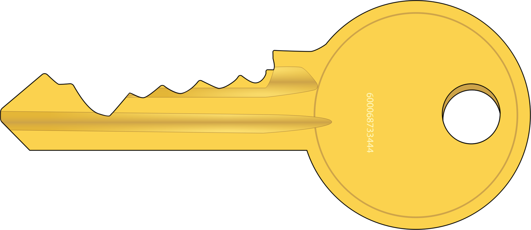 Line,Yellow,Lock And Key
