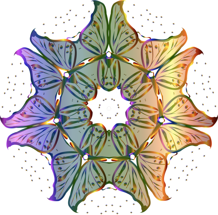 Kaleidoscope,Symmetry,Pollination
