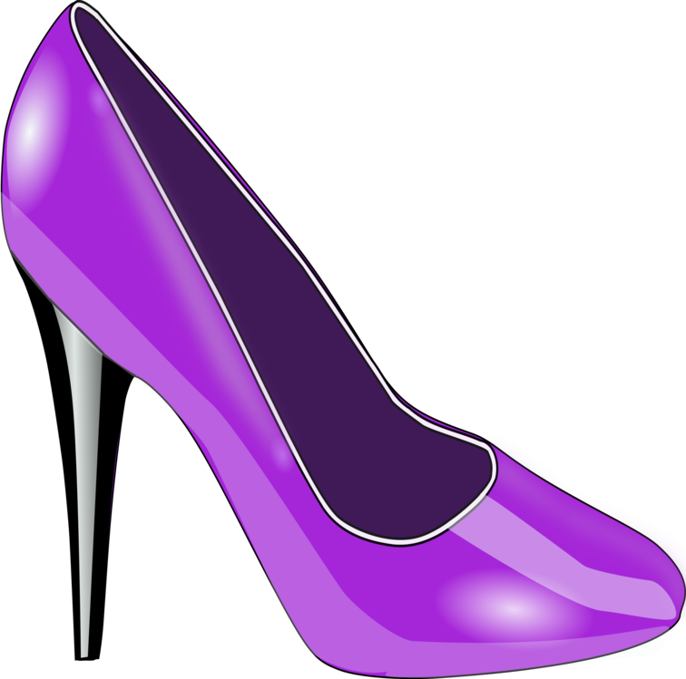 Purple,High Heels,Shoe PNG Clipart - Royalty Free SVG / PNG