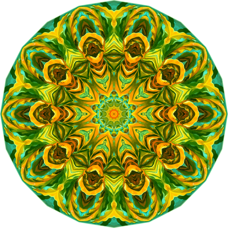 Symmetry,Yellow,Green