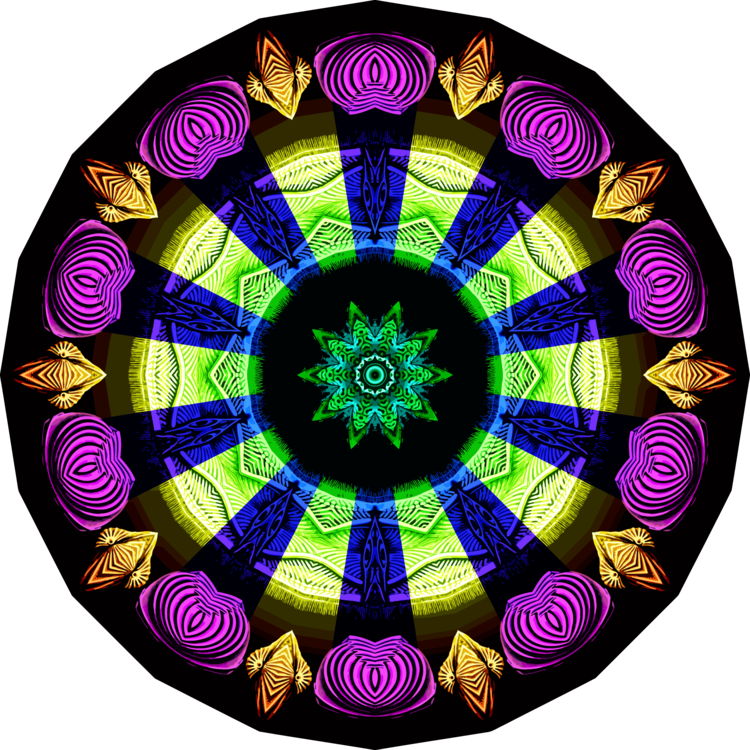 Symmetry,Purple,Psychedelic Art