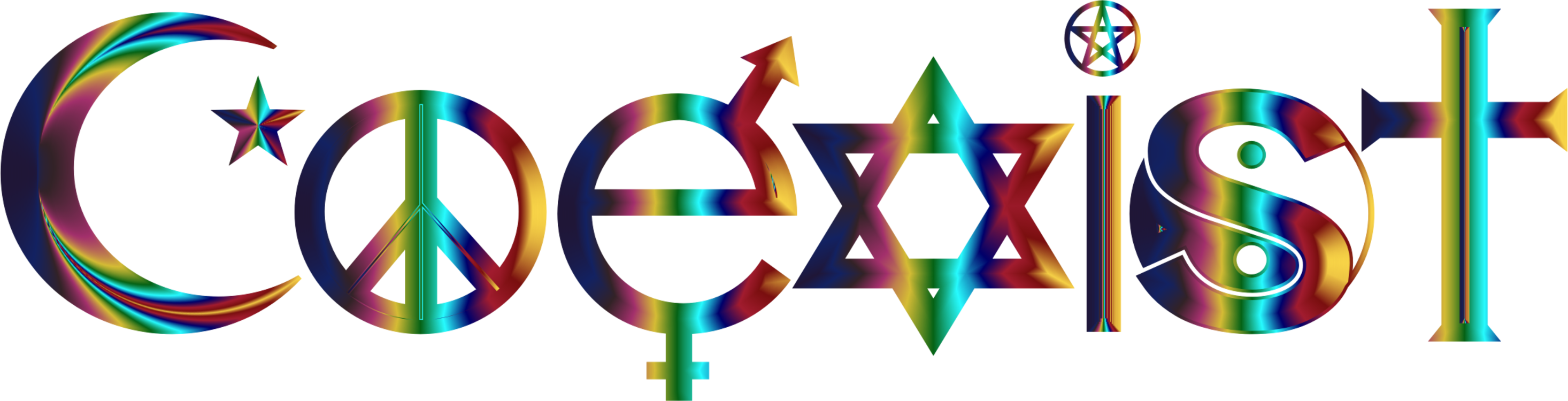Symbol,Coexist,Desktop Wallpaper