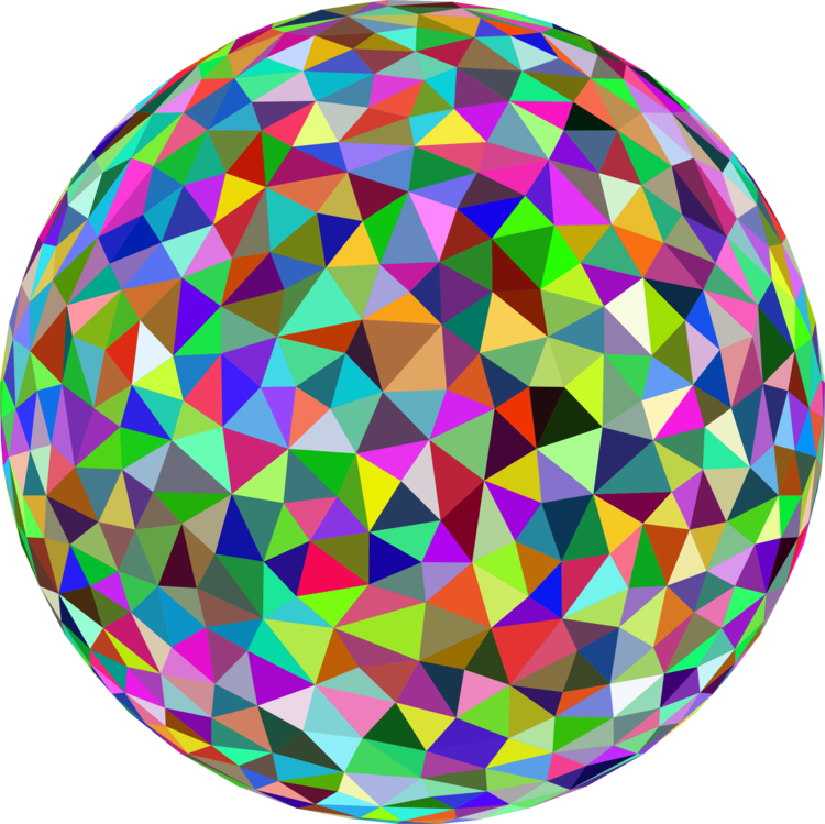 Circle,Sphere,Low Poly