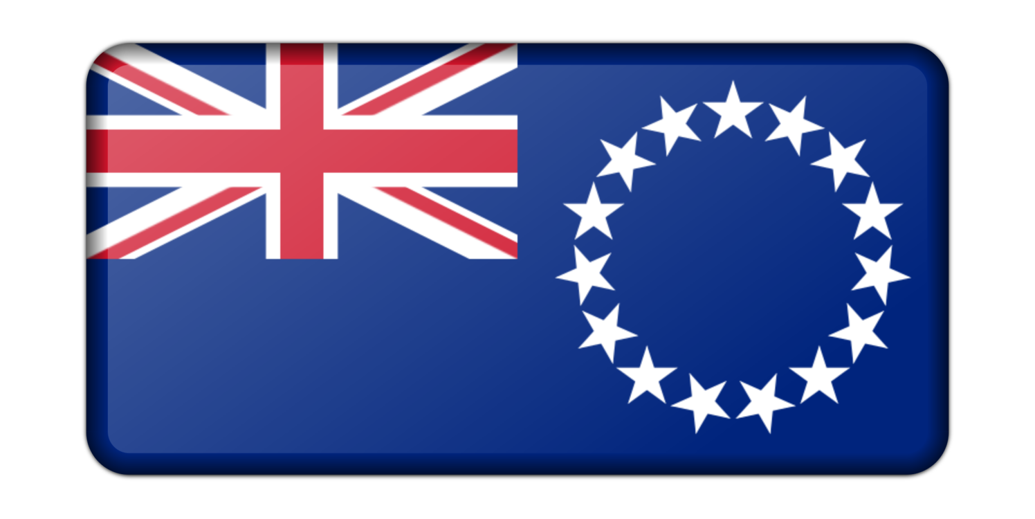 Flag,Electric Blue,Cook Islands