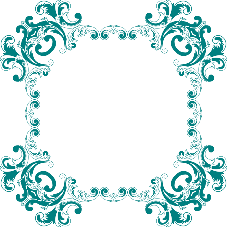 Picture Frame,Visual Arts,Turquoise