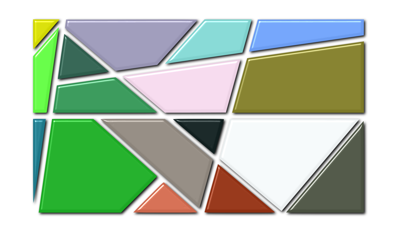 Square,Triangle,Tints And Shades