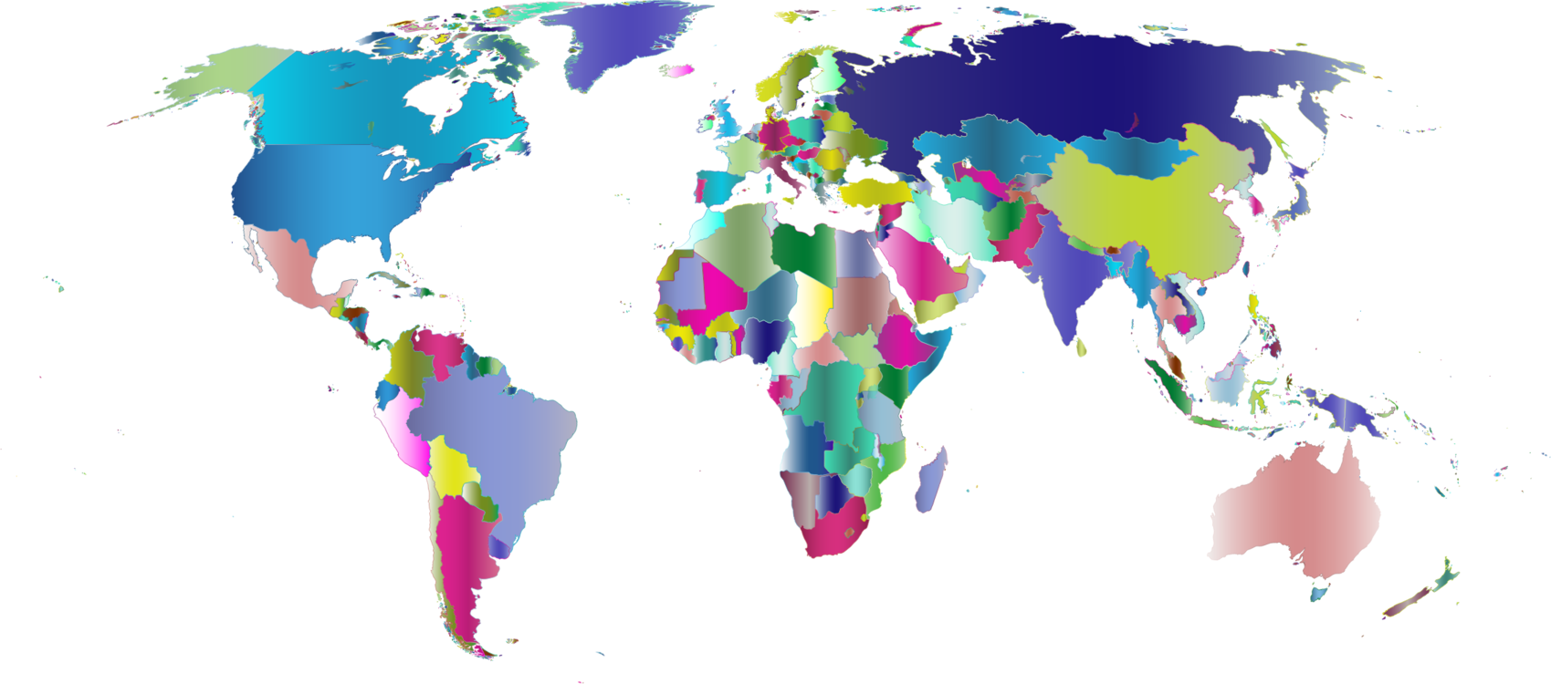 World,Ecoregion,Map