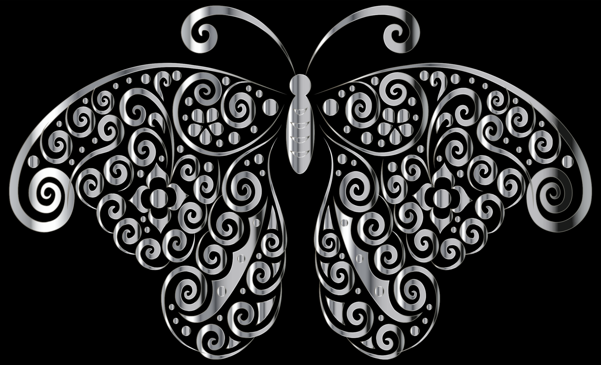 Butterfly,Visual Arts,Metal