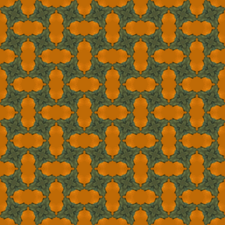 Symmetry,Wrapping Paper,Yellow