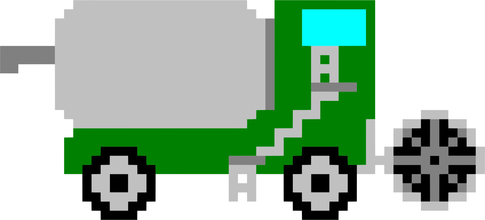 Fictional Character,Green,Pixel Art