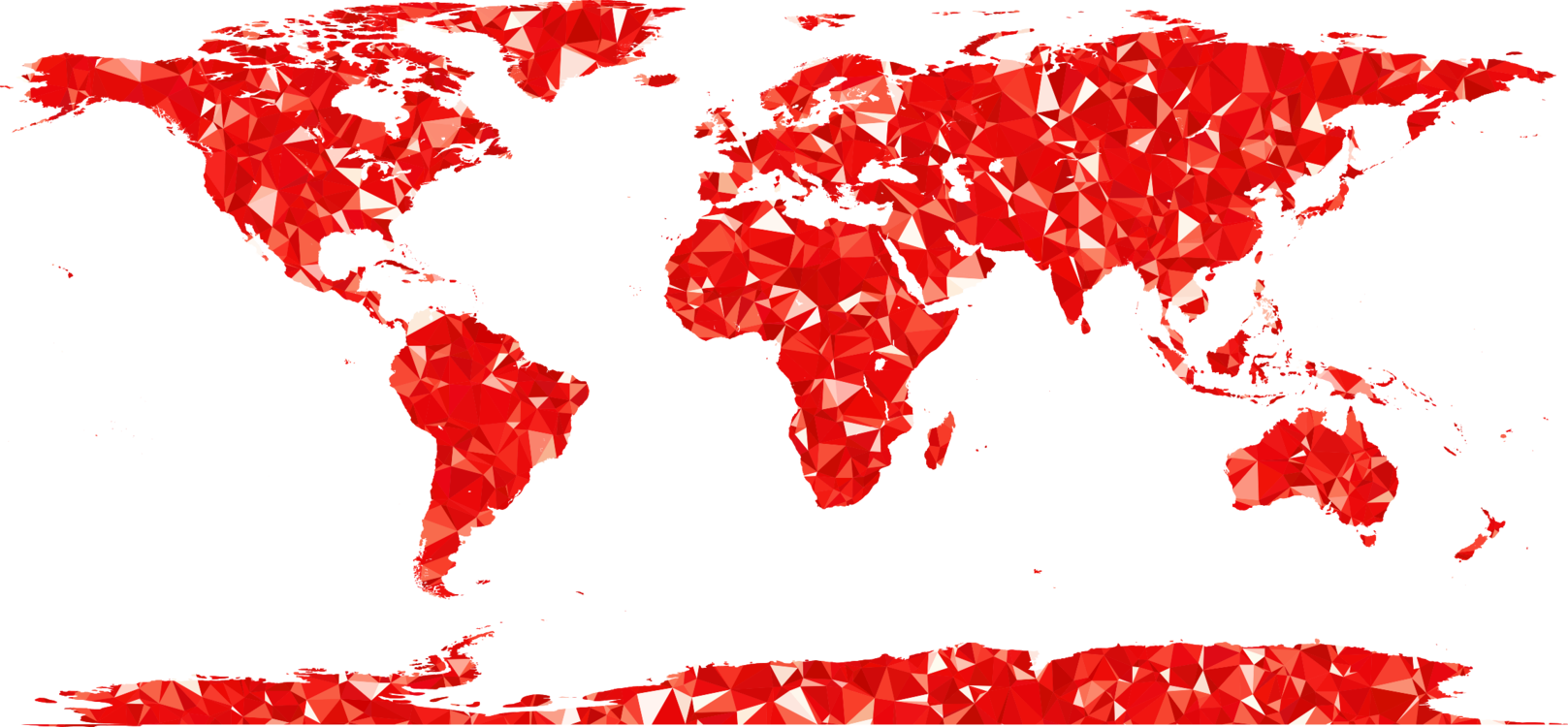 Red,World,World Map