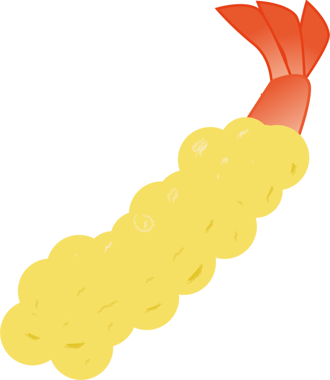 Yellow,Tempura,Shrimp