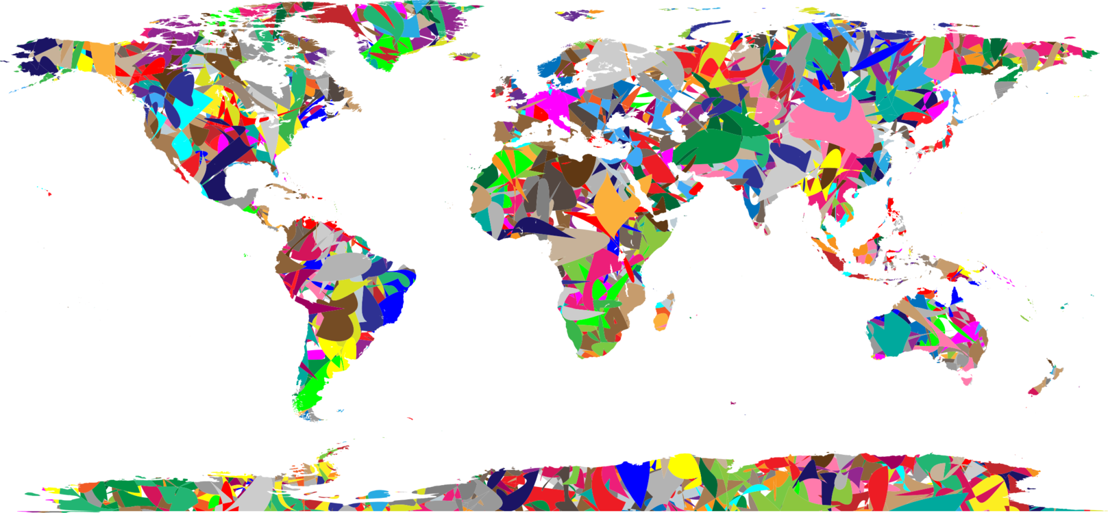 World,World Map,Modern Art