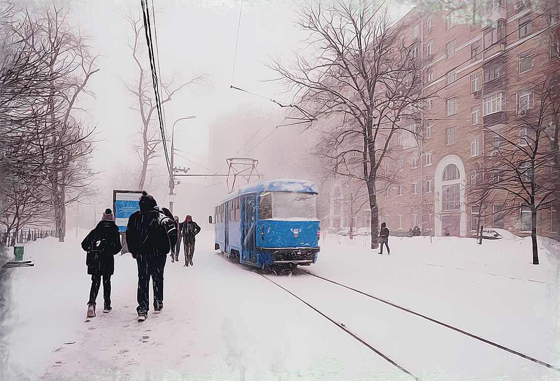 Snow,Winter,Mode Of Transport