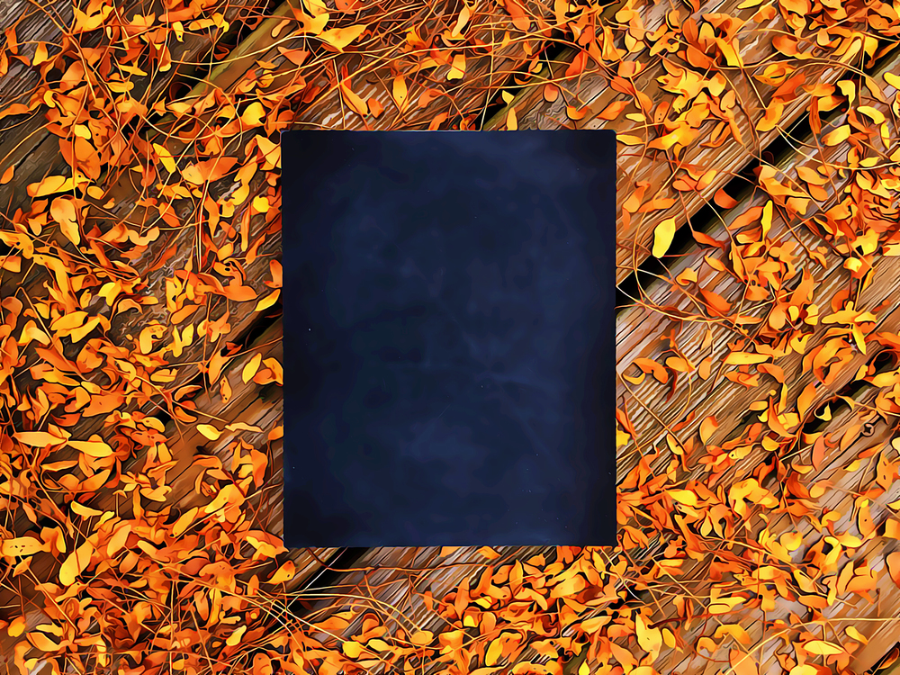 Leaf,Autumn,Oil Painting