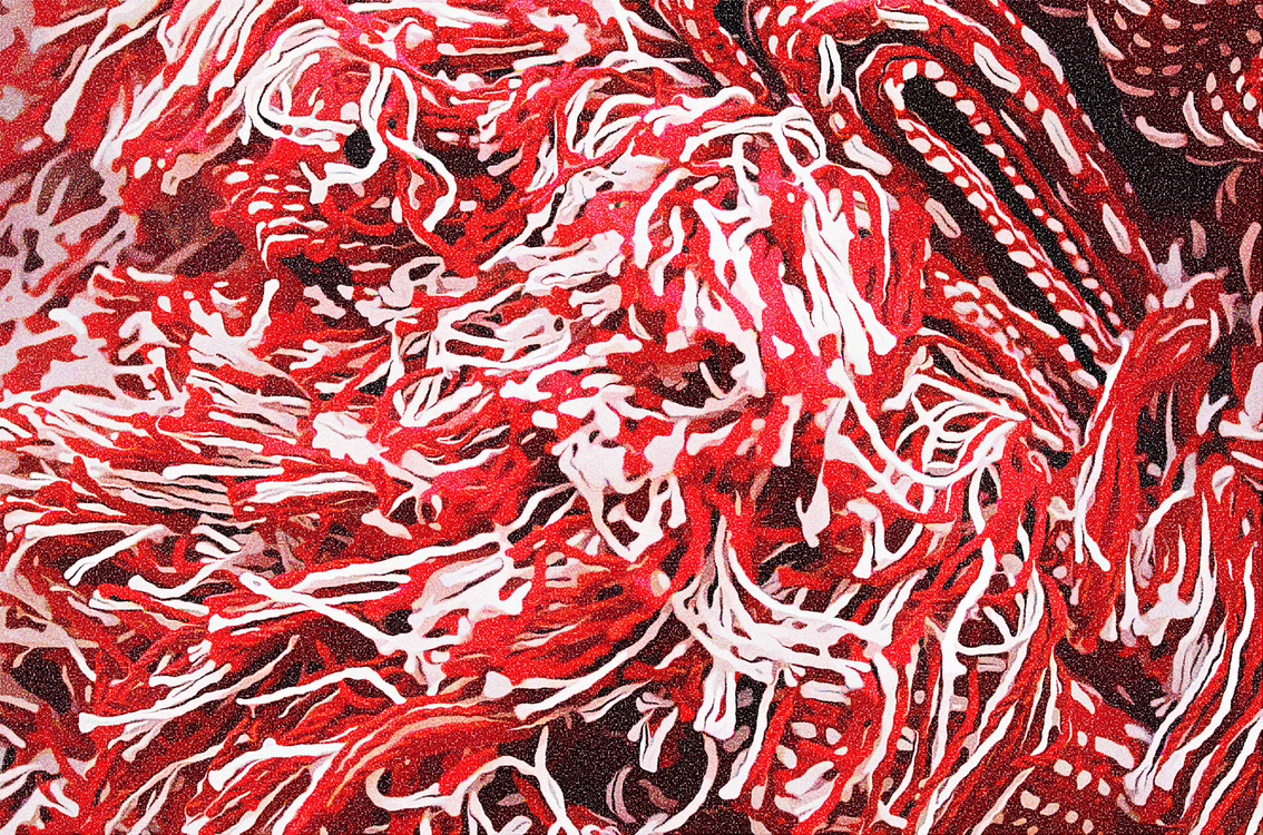 Red,Textile,Painting